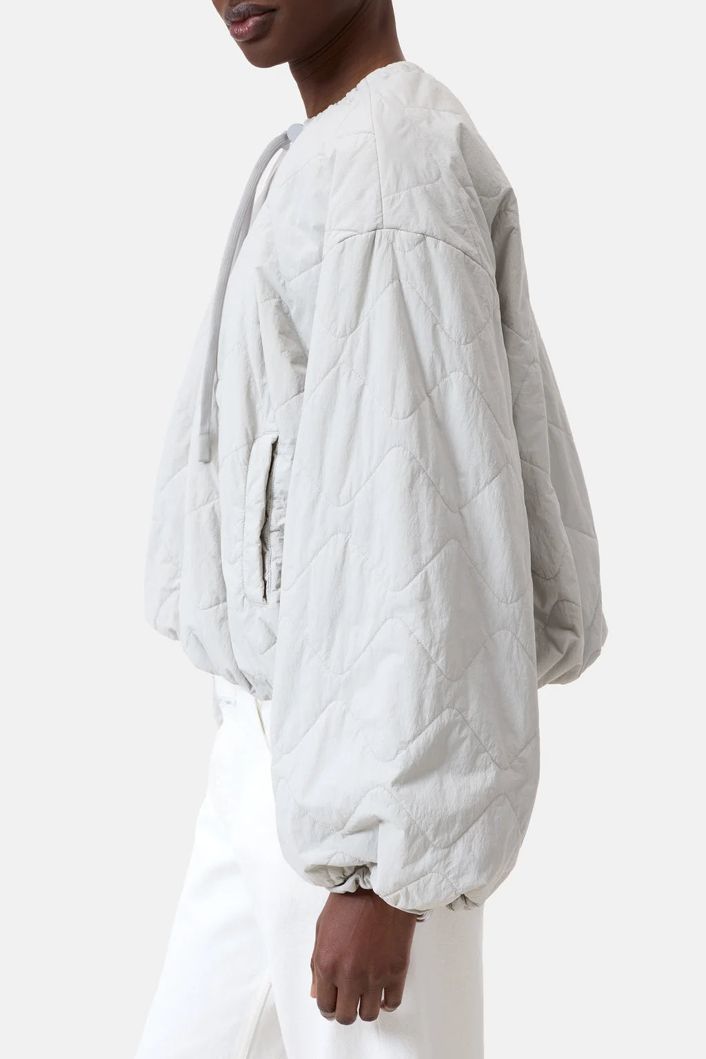 CLOSED QUILTED BOMBER JACKET