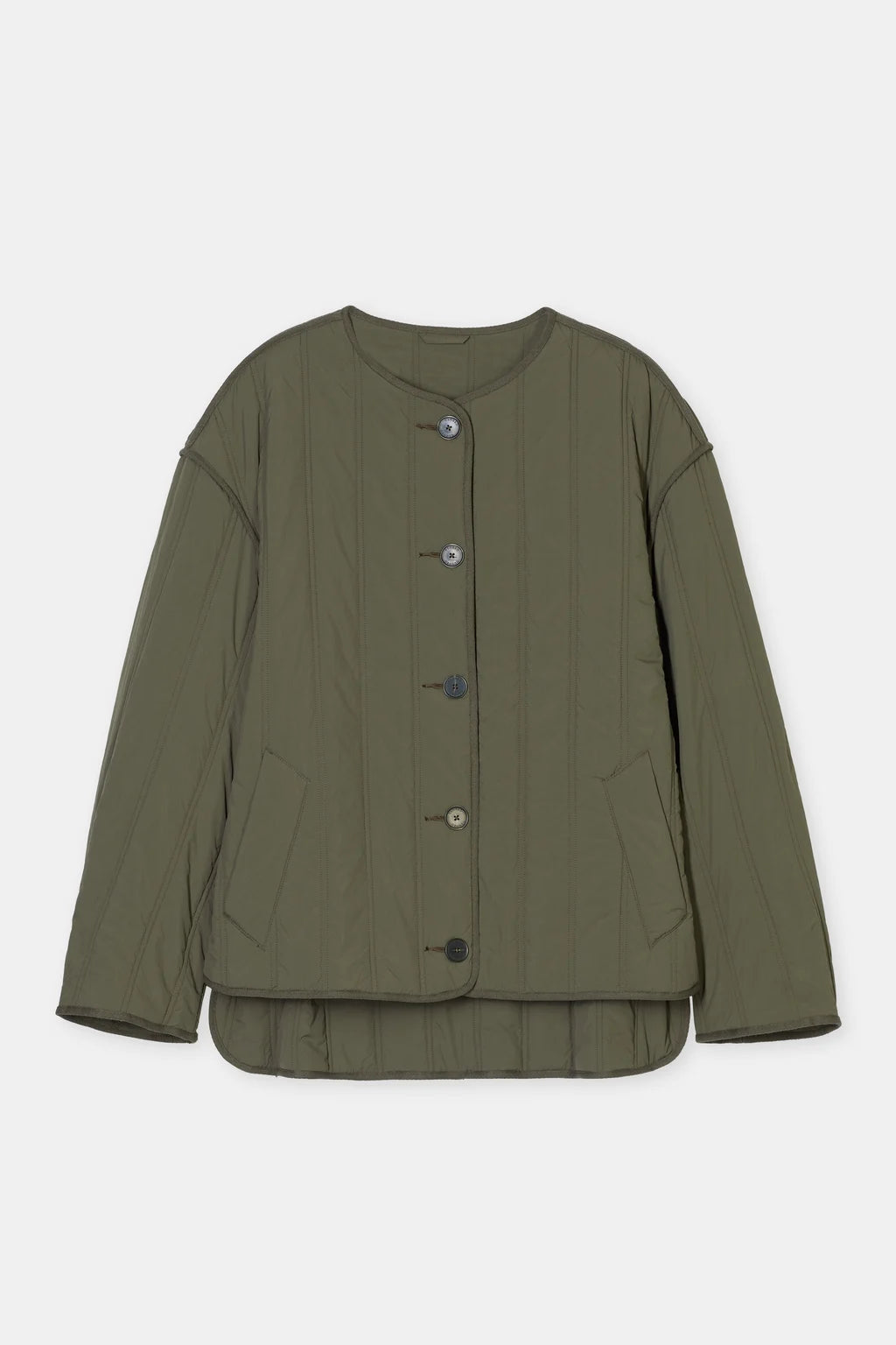 CLOSED QUILTED JACKET FOREST GREEN
