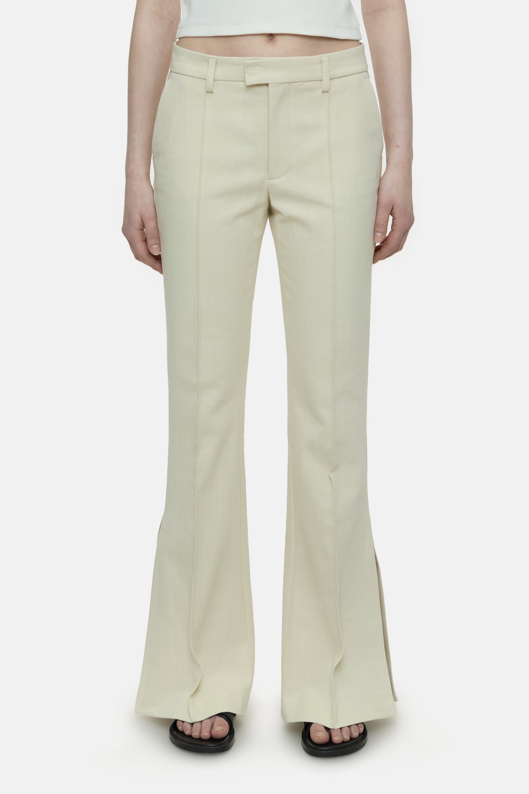 CLOSED DENAIR SLIM PANST IVORY