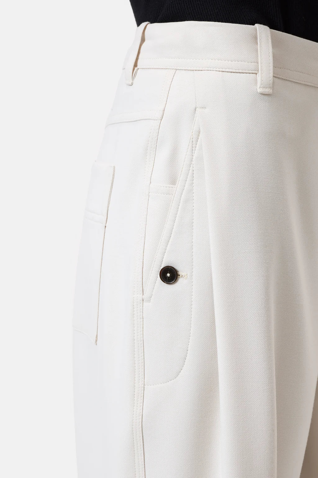 CLOSED WIDE PANTS WRENNA STONE BEIGE - S. LABELS