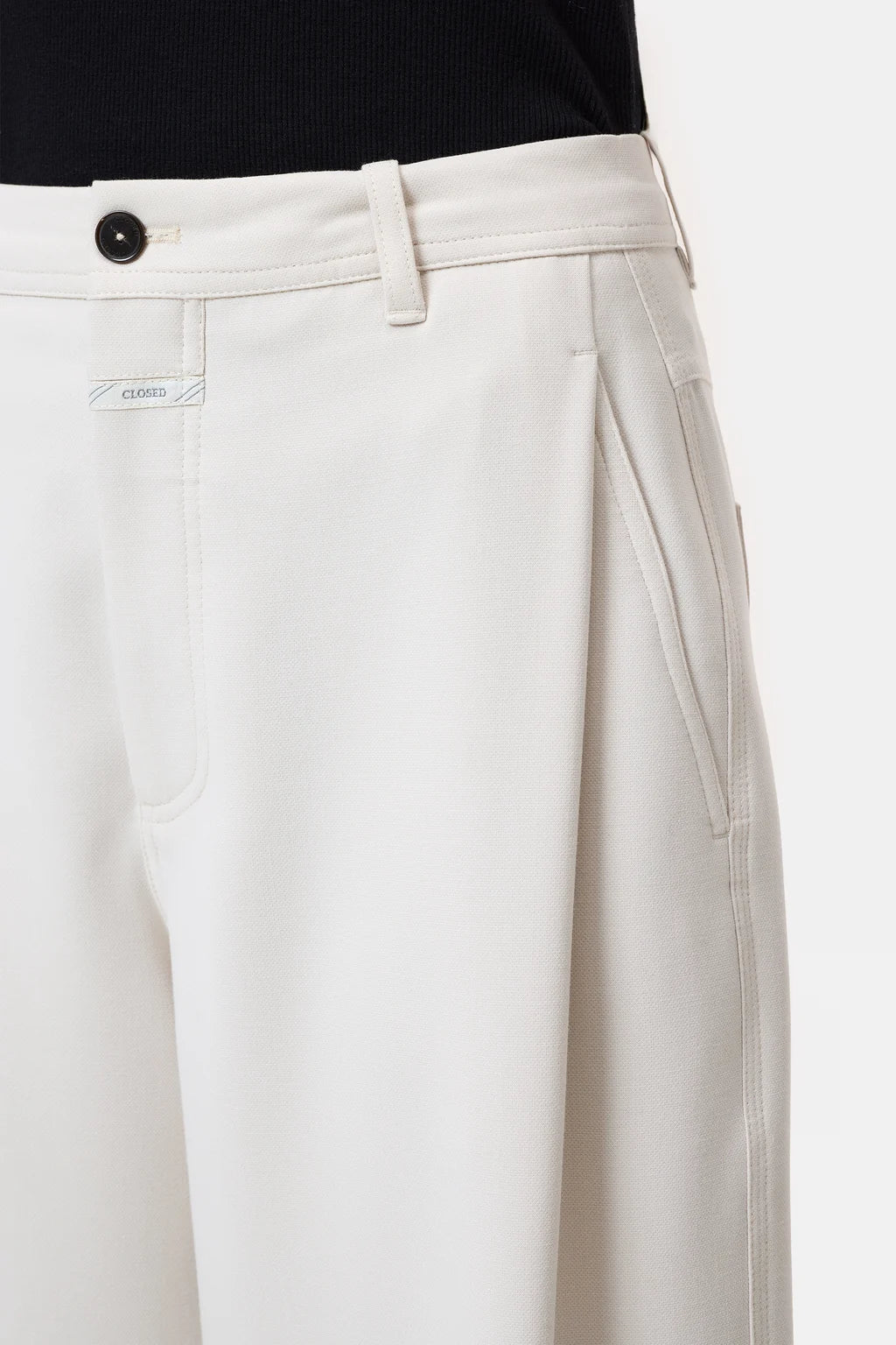 CLOSED WIDE PANTS WRENNA STONE BEIGE - S. LABELS