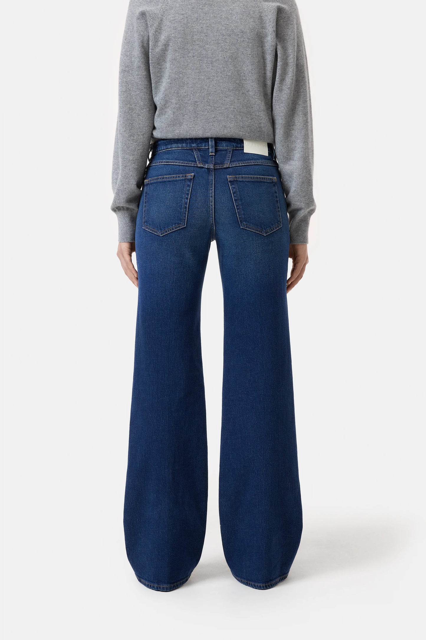 CLOSED GILLAN STRAIGHT JEANS MID BLUE
