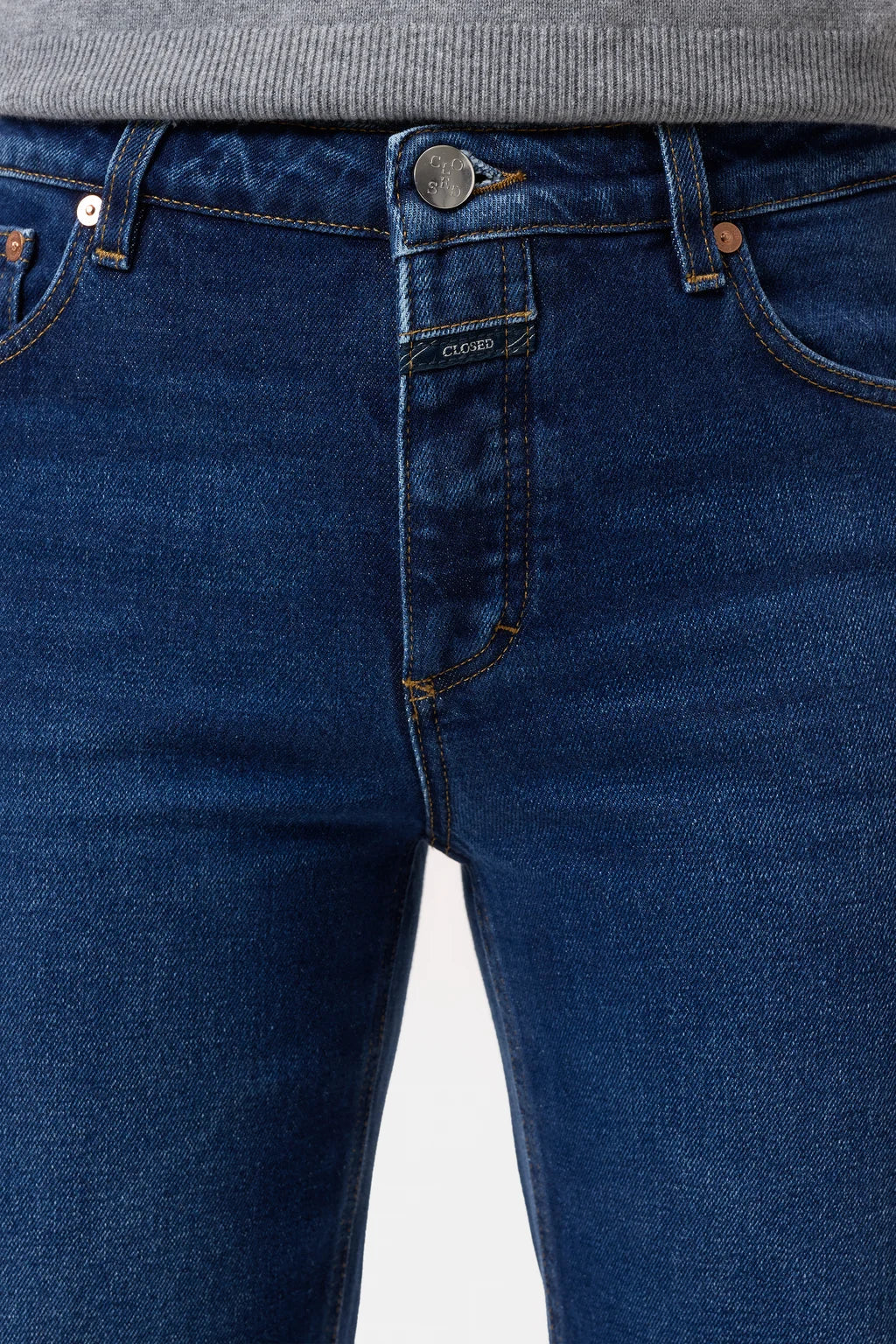 CLOSED GILLAN STRAIGHT JEANS MID BLUE - S. LABELS