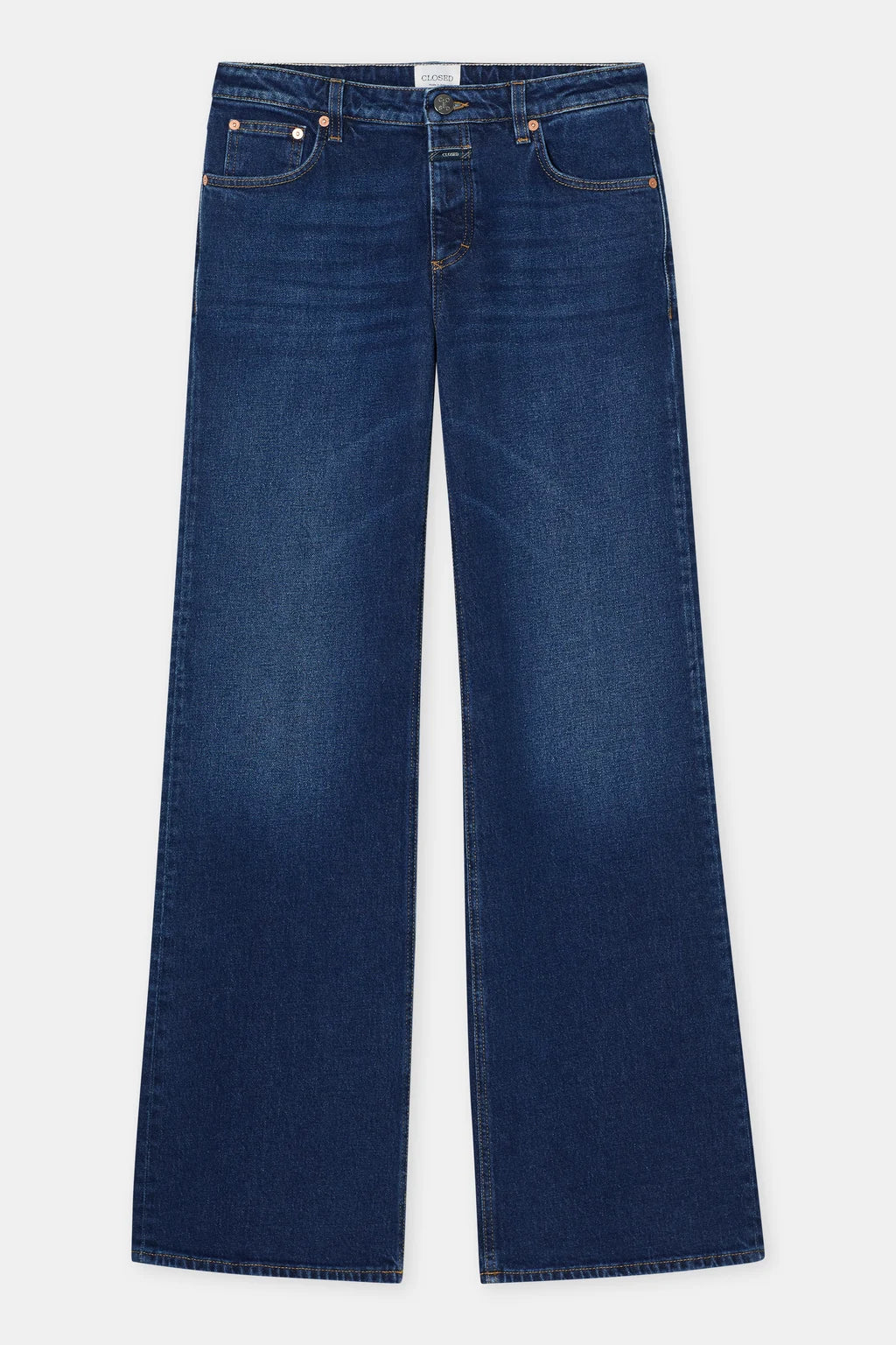 CLOSED GILLAN STRAIGHT JEANS MID BLUE - S. LABELS