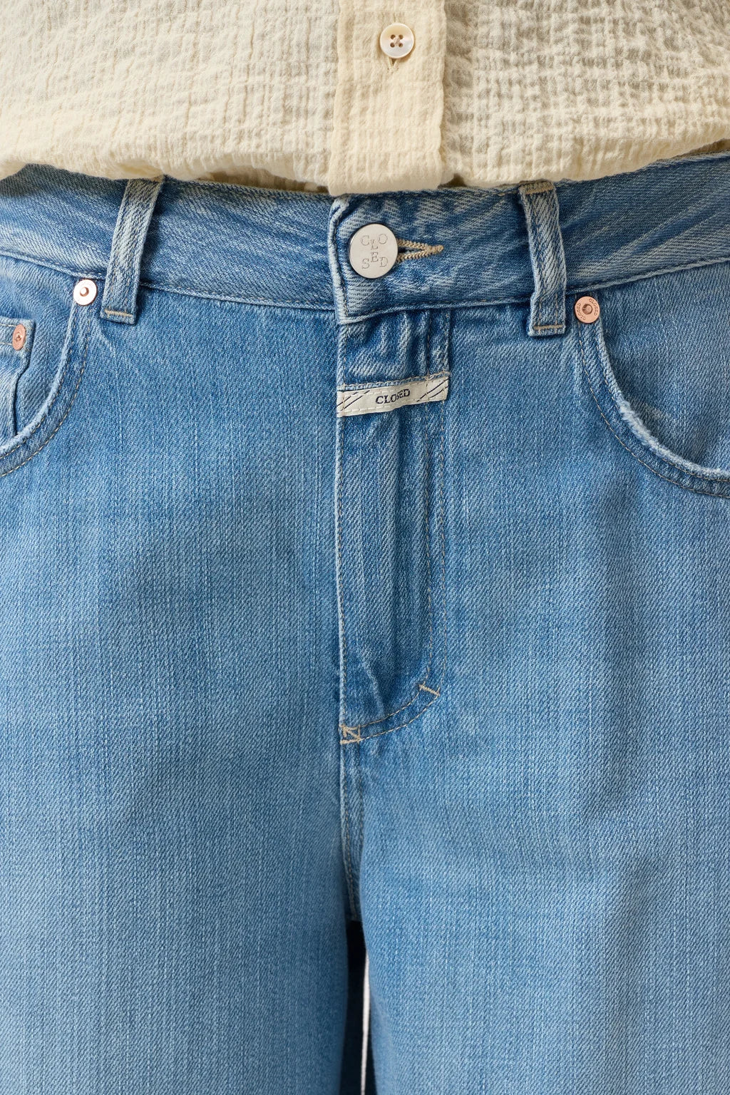 CLOSED LYNA WIDE CROPPED JEANS