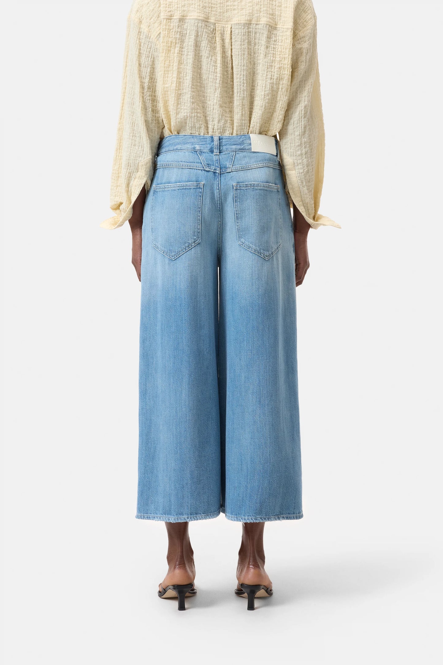 CLOSED LYNA WIDE CROPPED JEANS