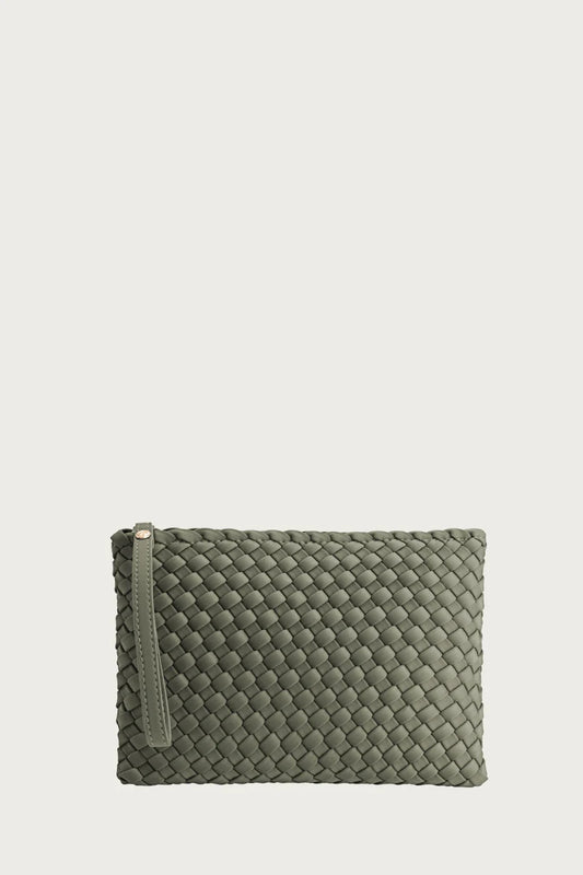 MARREA CLUTCH DARK OLIVA
