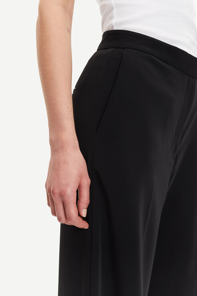 SAMSOE COLLOT TROUSERS BLACK - S. LABELS