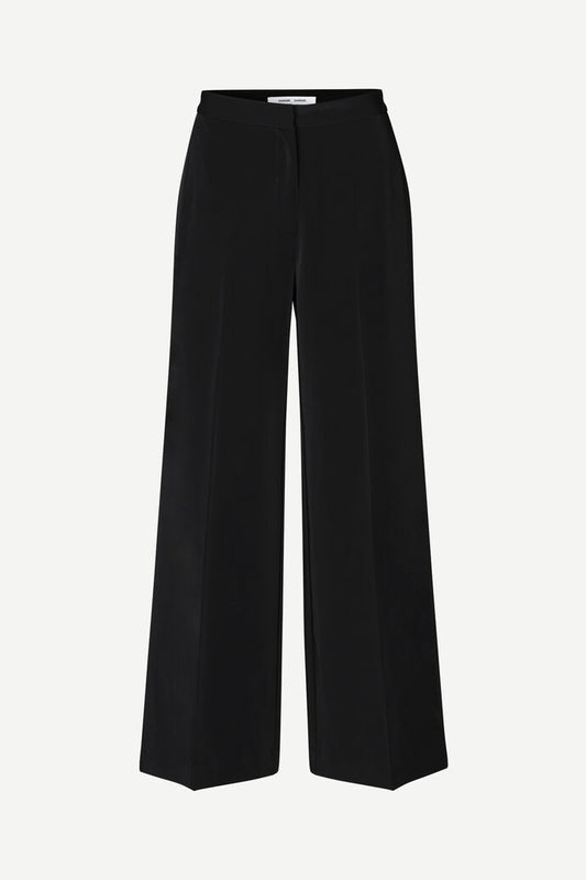 SAMSOE COLLOT TROUSERS BLACK - S. LABELS