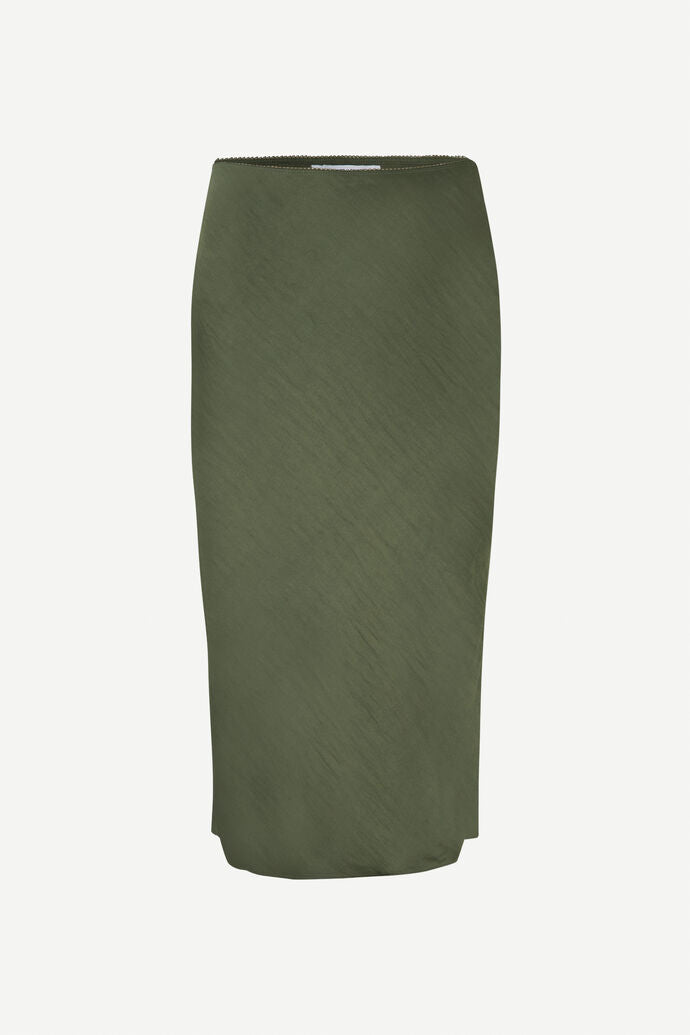 SAMSOE AGNETA SKIRT DUSTY OLIVE - S. LABELS