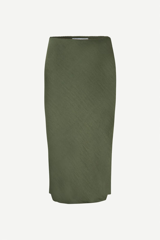 SAMSOE AGNETA SKIRT DUSTY OLIVE - S. LABELS