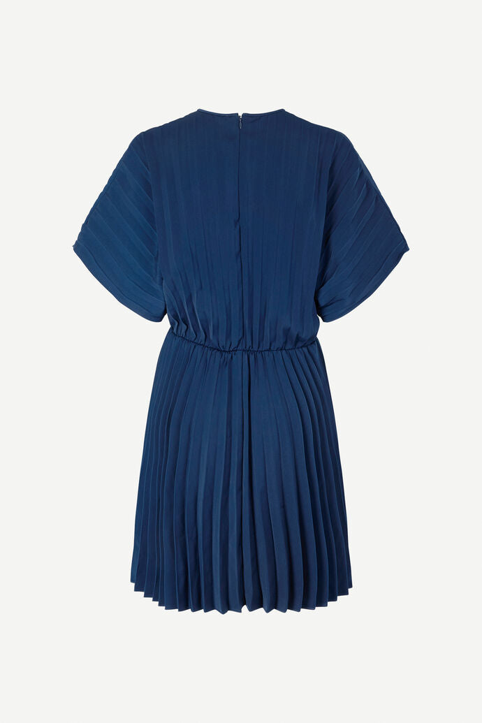 SAMSOE ANNICA DRESS BLUE - S. LABELS
