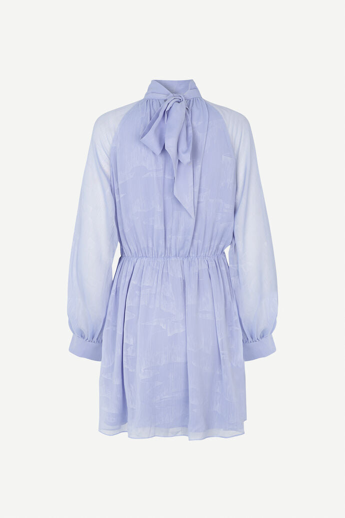 SAMSOE EBBALI DRESS PURPLE BLUE - S. LABELS