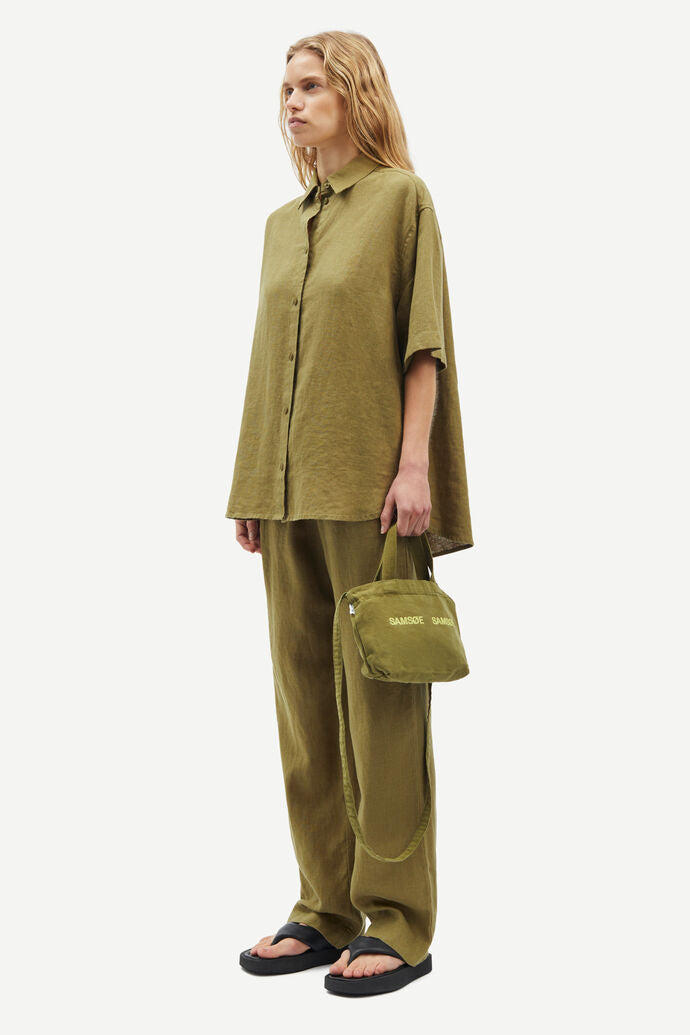 SAMSOE SALARIKAR SS SHIRT OLIVE