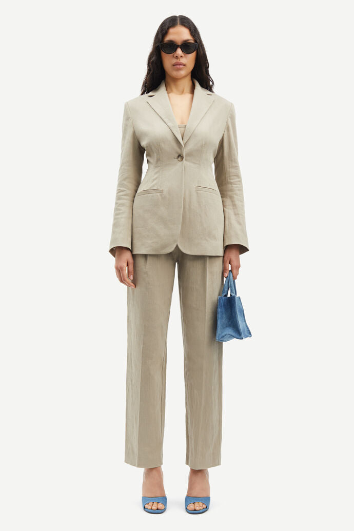 SAMSOE SAAGNETA TROUSERS SAND - S. LABELS