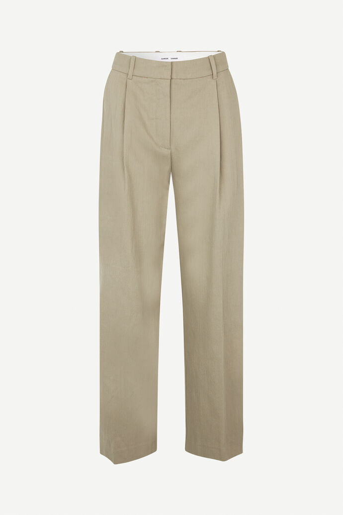 SAMSOE SAAGNETA TROUSERS SAND - S. LABELS