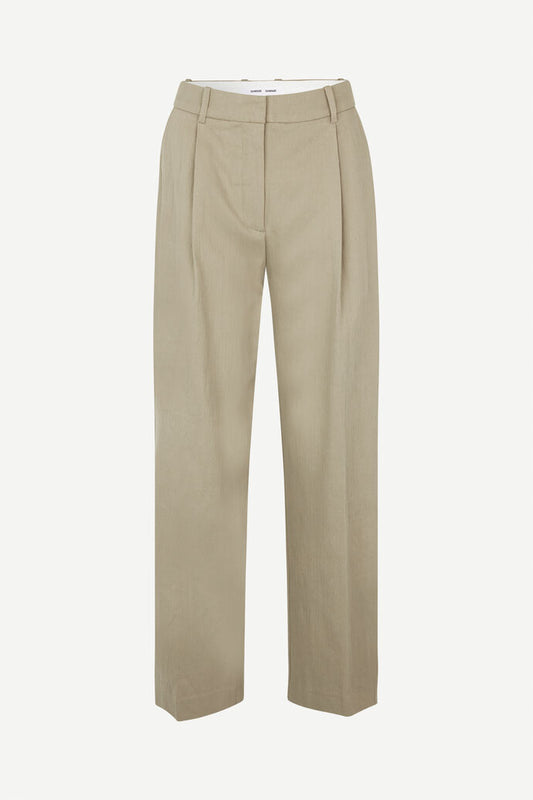 SAMSOE SAAGNETA TROUSERS SAND - S. LABELS