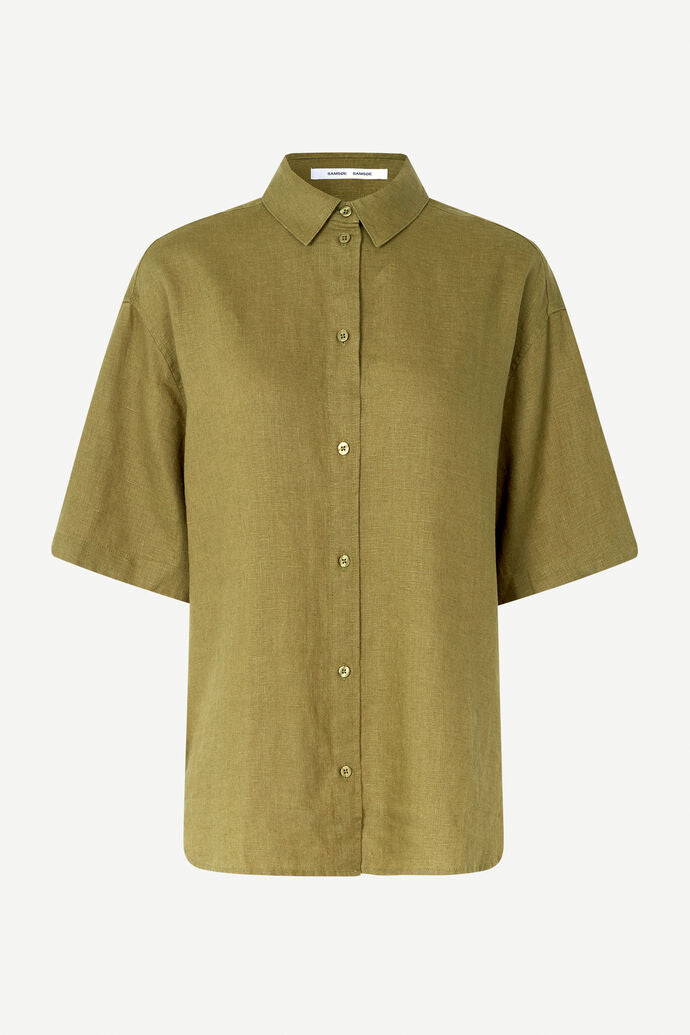 SAMSOE SALARIKAR SS SHIRT OLIVE