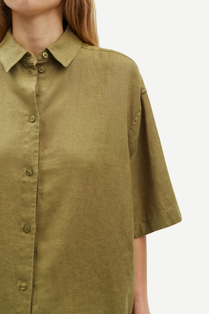 SAMSOE SALARIKAR SS SHIRT OLIVE