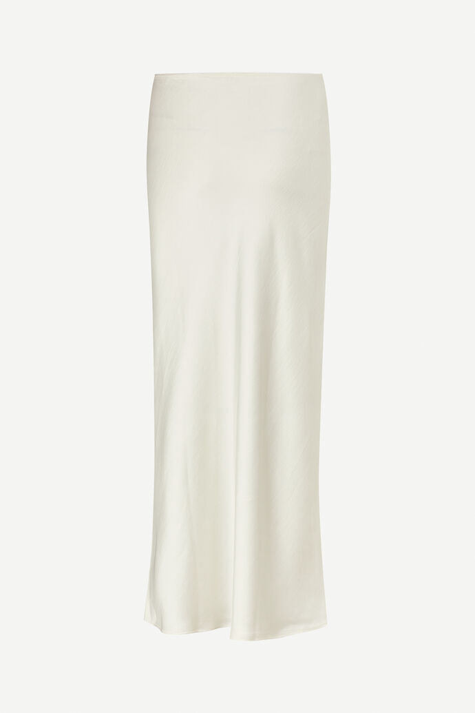 SAMSOE SAAGNETA LONG SKIRT CREAM - S. LABELS