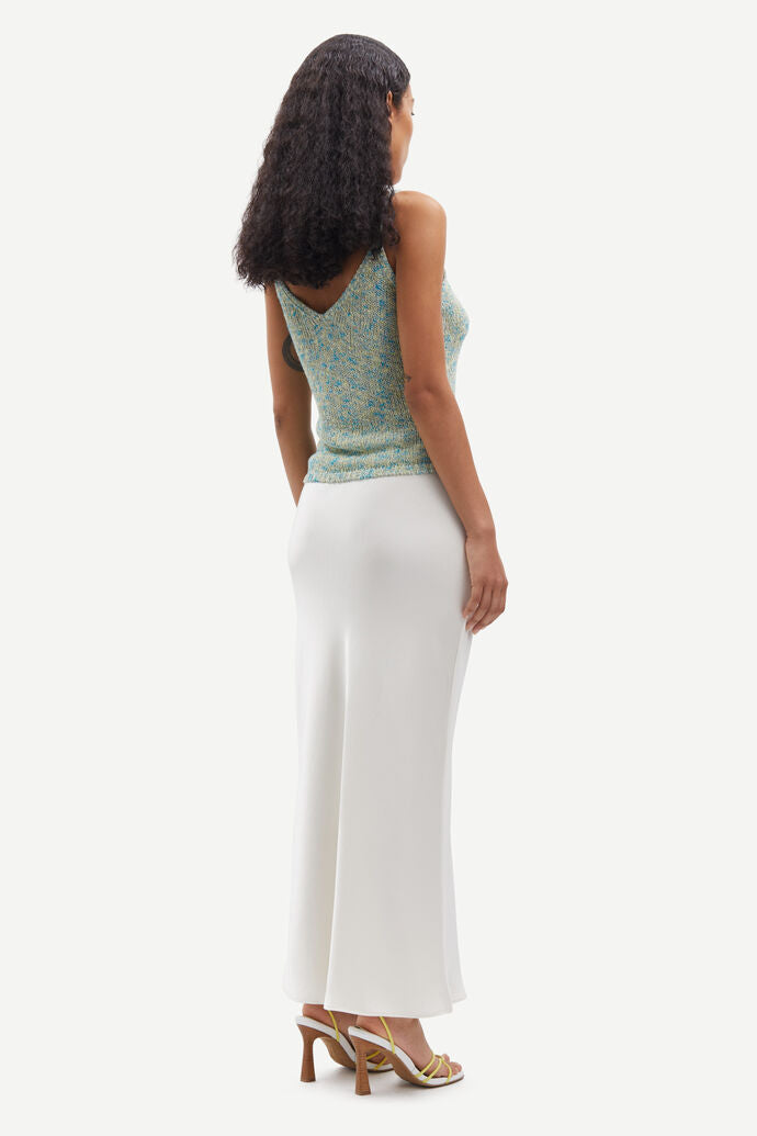 SAMSOE SAAGNETA LONG SKIRT CREAM - S. LABELS
