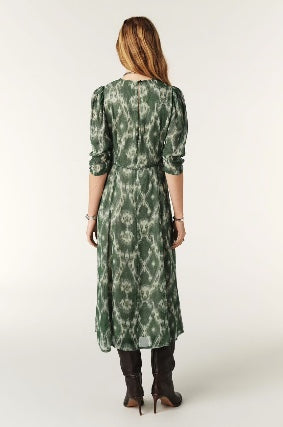 BA&SH MIDI JURK MATSA GROEN
