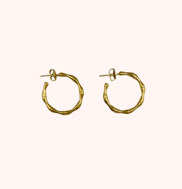 BONNIE STUDIOS BAMBOO HOOPS SMALL