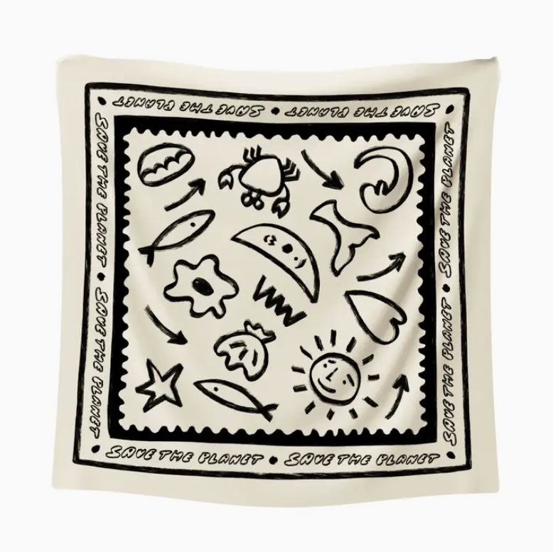 BANDANA SAVE THE PLANET MINI