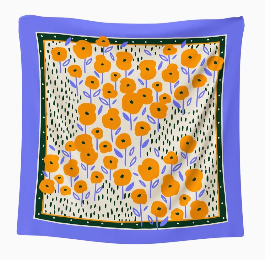 BANDANA AMAPOLAS MIDI