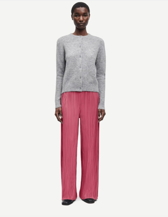 SAMSOE UMA TROUSERS ROSE WINE - S. LABELS