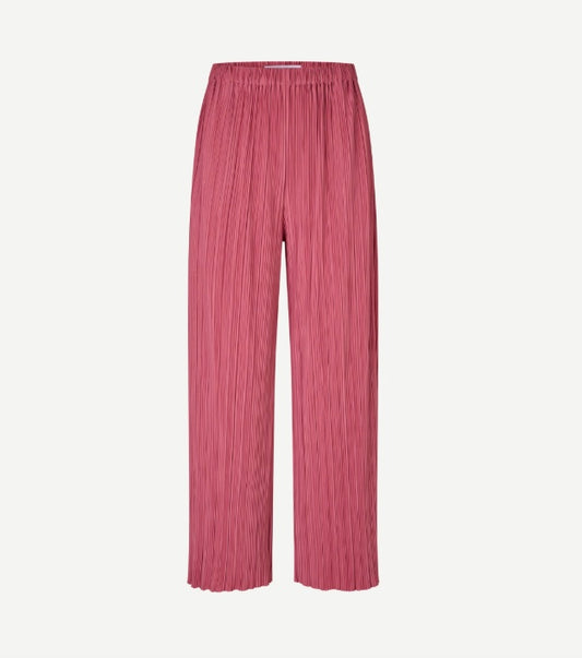 SAMSOE UMA TROUSERS ROSE WINE - S. LABELS