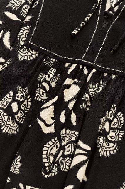 BA&SH AURA BLOUSE ZWART