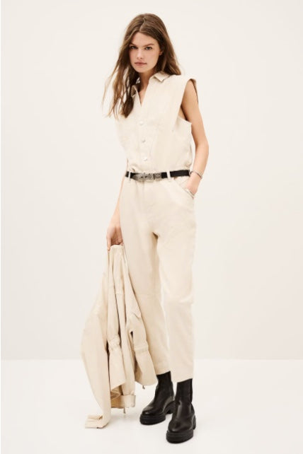 BA&SH JUMPSUIT FIGO ECRU