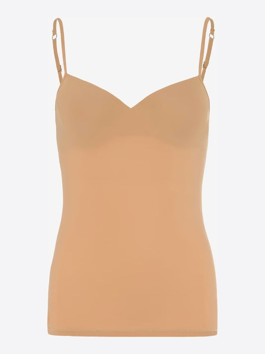 HANRO ALLURE PADDED BRA TOP NUDE - S. LABELS