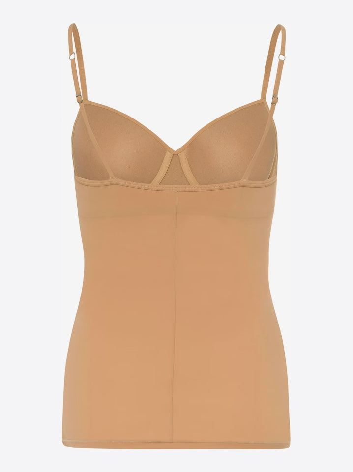 HANRO ALLURE PADDED BRA TOP NUDE - S. LABELS