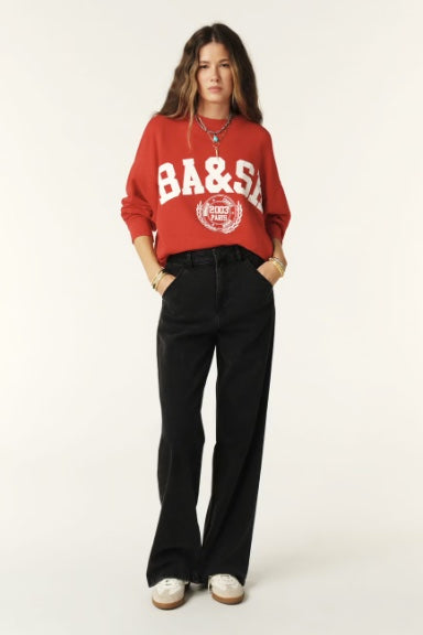 BA&SH BENJAMIN SWEATER ROOD - S. LABELS