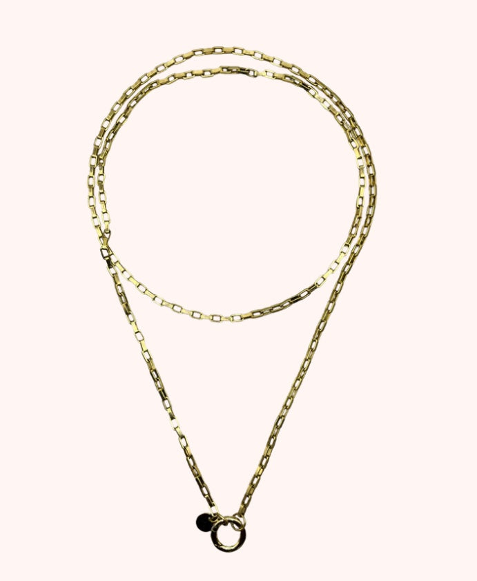 BONNIE STUDIOS LONG CHAIN NECKLACE
