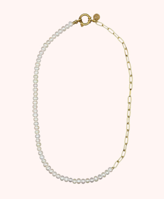 BONNIE STUDIOS FLINT GOLD NECKLACE