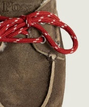 POSA BOAT LOAFER SUEDE DARK BROWN - S. LABELS