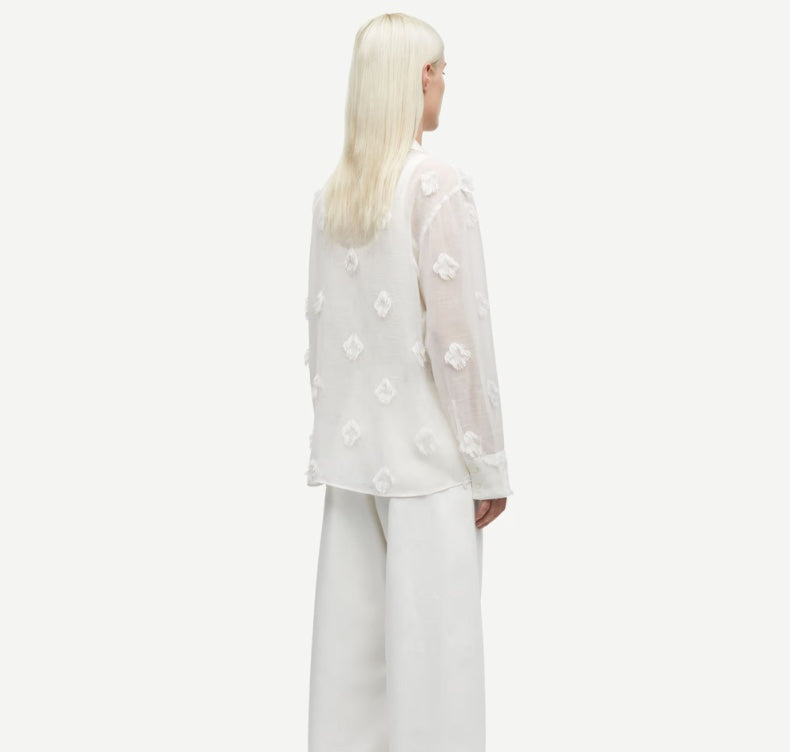 SAMSOE SANOT BLOUSE WIT