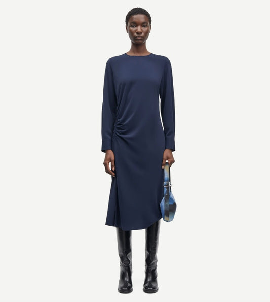 SAMSOE SALEASY JURK BLAUW - S. LABELS