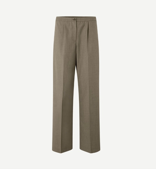 SAMSOE SATOVE TROUSERS TAUPE - S. LABELS