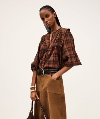 BA&SH SHEA BLOUSE RUIT
