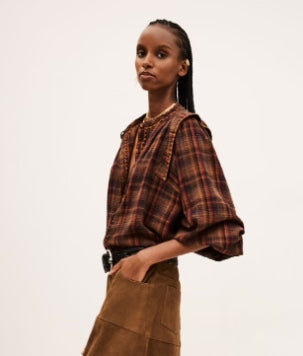 BA&SH SHEA BLOUSE RUIT