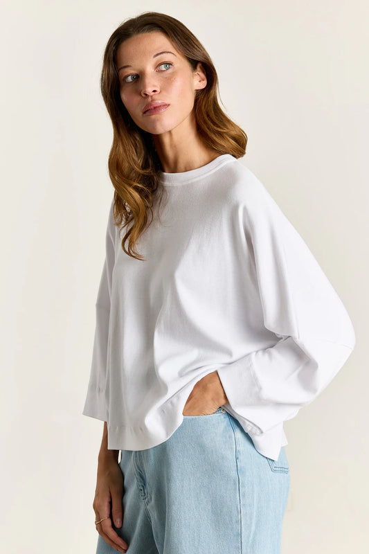 STUDIO CLIQUE MADELINE TEE WHITE