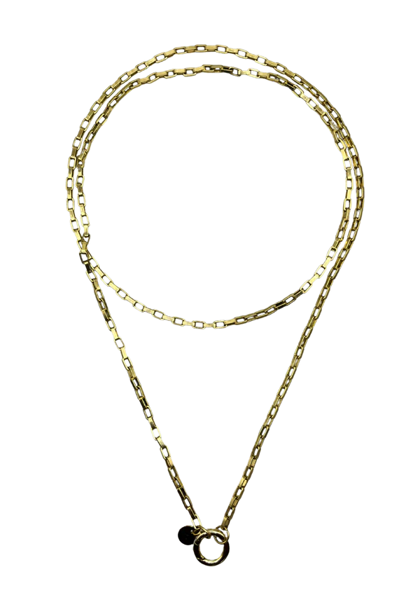 BONNIE STUDIOS LONG CHAIN NECKLACE