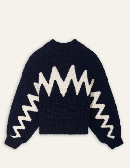 BA&SH ONDIE TRUI MARINEBLAUW - S. LABELS