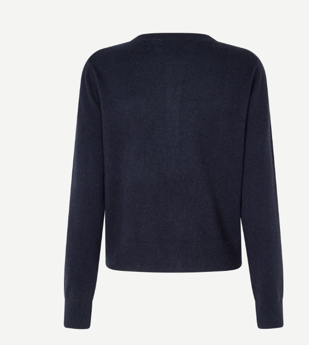 SAMSOE SABOSTON VEST DONKERBLAUW - S. LABELS