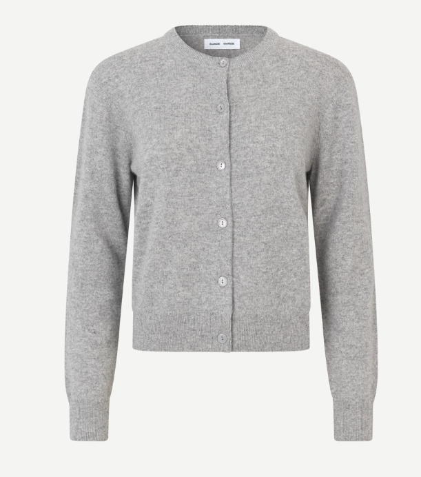 SAMSOE SABOSTON VEST LICHT GRIJS - S. LABELS