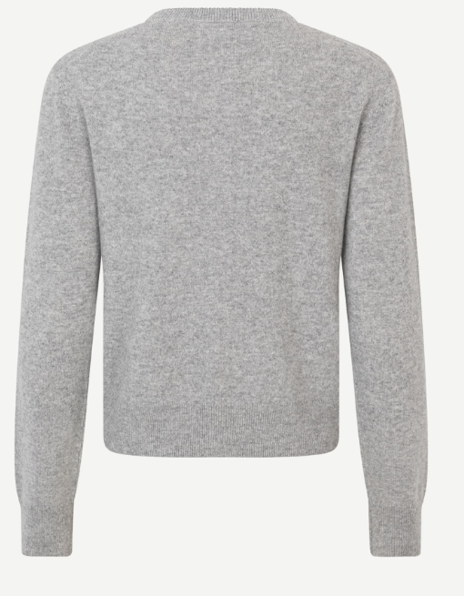 SAMSOE SABOSTON VEST LICHT GRIJS - S. LABELS